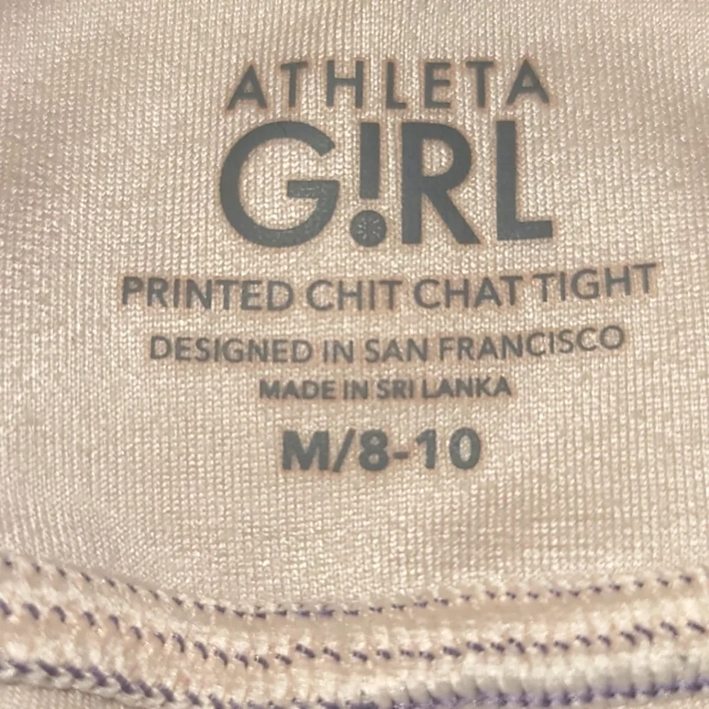 Athleta Girl Chit Chat Tight Yoga Leggings